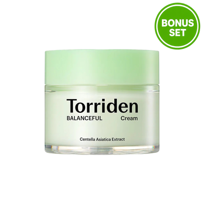 Torriden Balanceful Cream 80ml + Control Serum 10ml Bonus Set