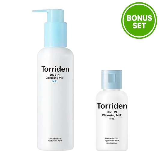 Torriden DIVE-IN Cleansing Milk Mild 200ml + 50ml Bonus Set