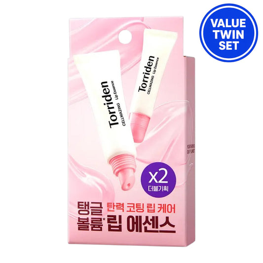 Torriden CELLMAZING Volume & Glow Lip Essence 11ml + 11ml (Value Twin Set)