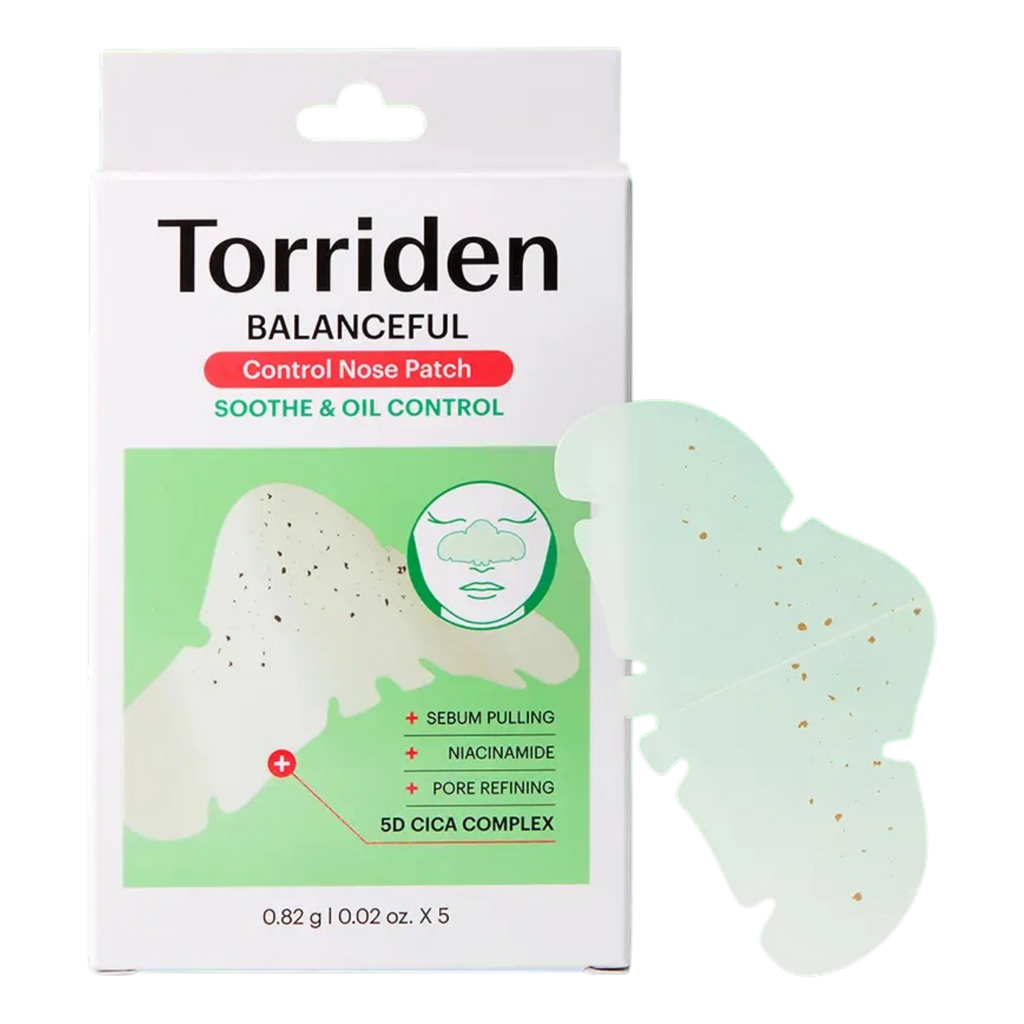 Torriden Balanceful Control Nose Patch (5 Patches)