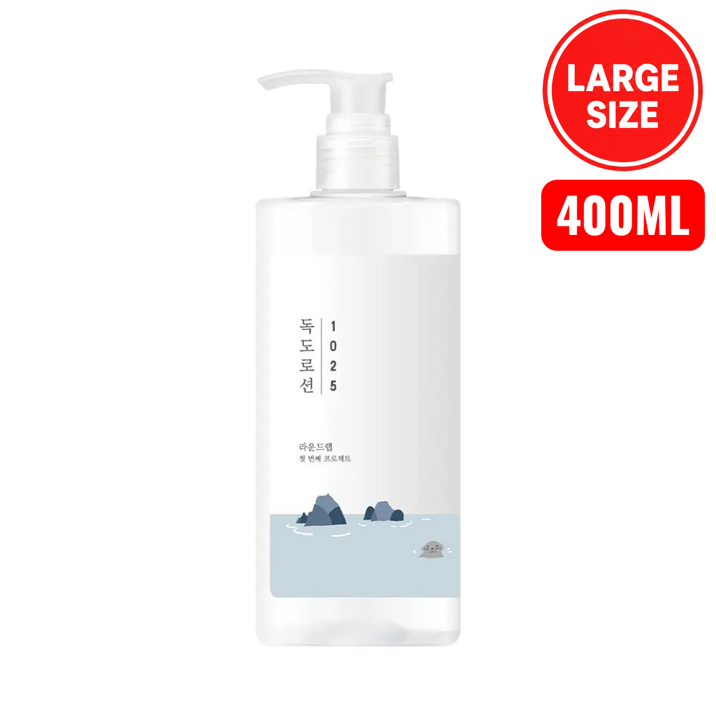 ROUND LAB 1025 Dokdo Lotion 400ml (Large Size)