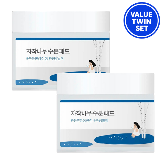 ROUND LAB Birch Juice Moisturizing Pad Double Set (80 Pads + 80 Pads)