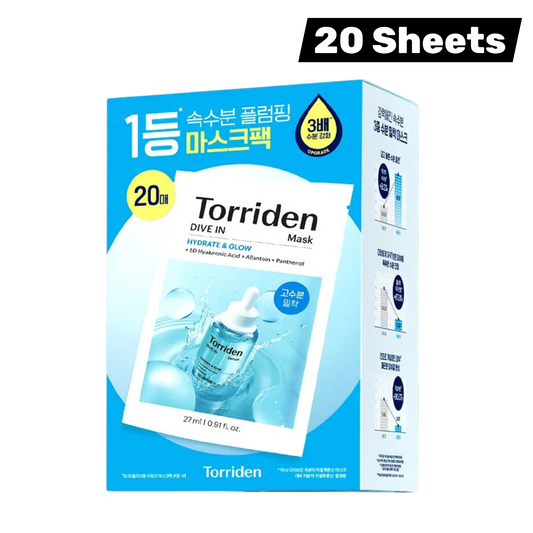 TORRIDEN Dive In Low Molecular Hyaluronic Acid Mask 20 Sheets