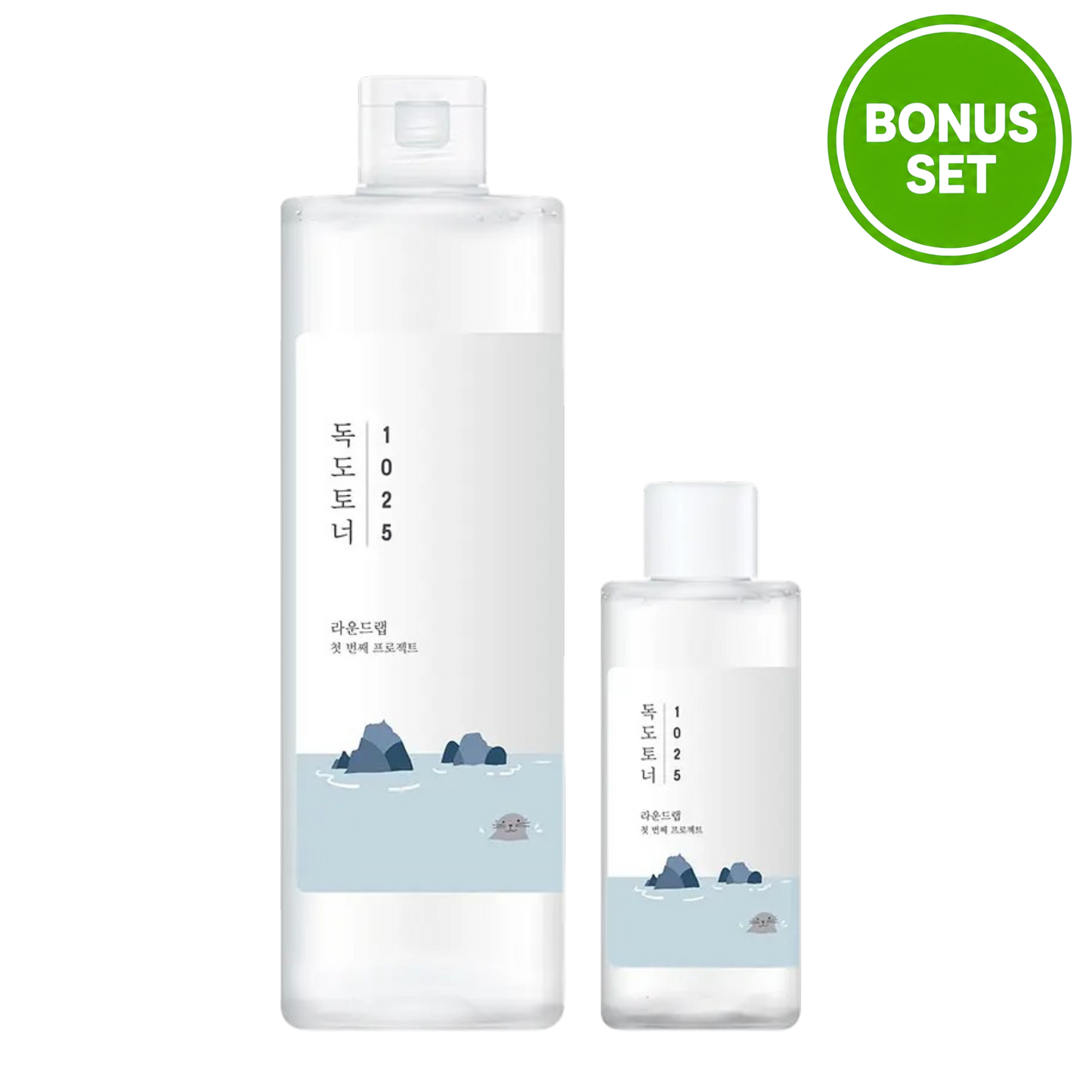 Round Lab 1025 Dokdo Toner 500ml + 100ml Bonus Set