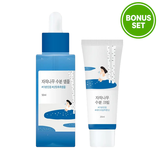 Round Lab Birch Juice Moisturizing Ampoule Bonus Set (50ml + 20ml)