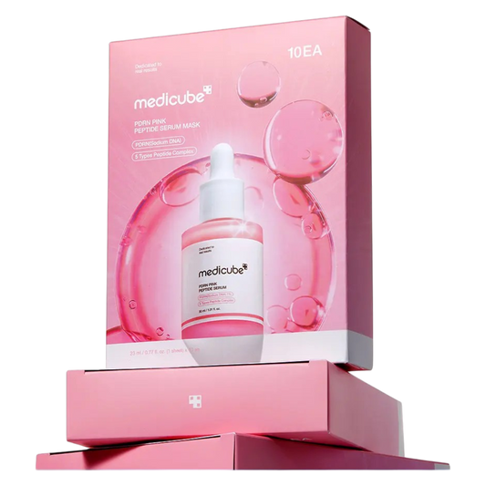 MEDICUBE PDRN Pink Peptide Serum Mask 10 Sheets
