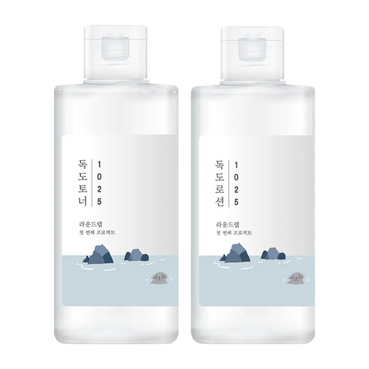 Round Lab 1025 Dokdo Toner 200ml + Dokdo Lotion 200ml Set