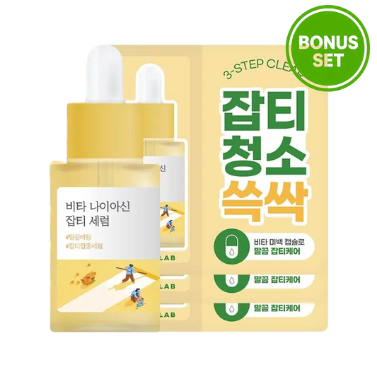 Round Lab Vita Niacin Dark Spot Serum 30ml + 4.5ml Bonus Set