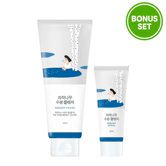 Round Lab Birch Juice Moisturizing Cleanser 150ml (+20ml) Bonus Set