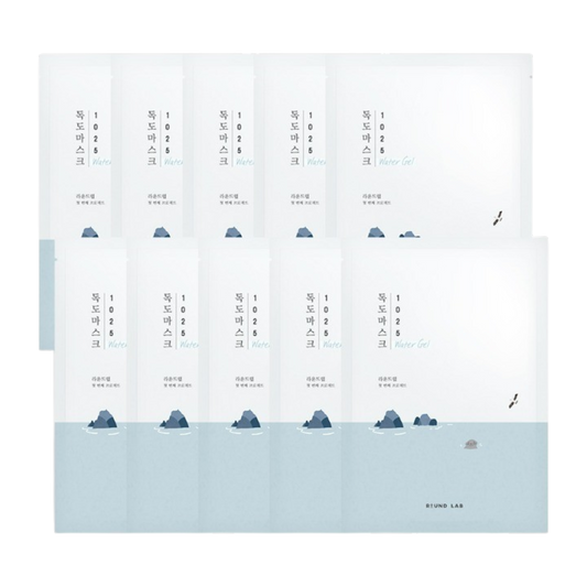 Round Lab 1025 Dokdo Water Gel Mask 10 Sheets