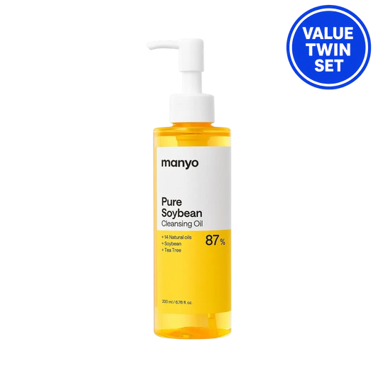 MANYO Pure Soybean Cleansing Oil 200ml + 200ml Double Set