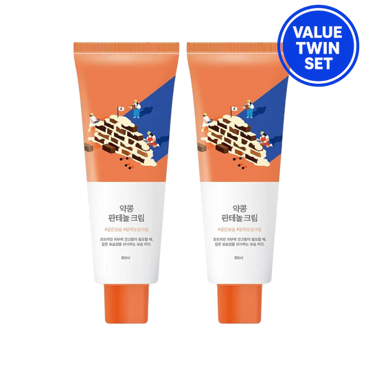 Round Lab Soybean Panthenol Cream 80ml + 80ml Value Twin Set