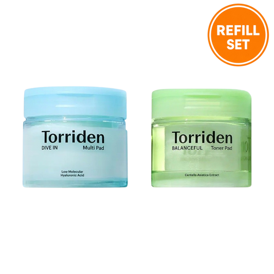 TORRIDEN Dive In Multi Pad / Balanceful Toner Pad Special Refill Set