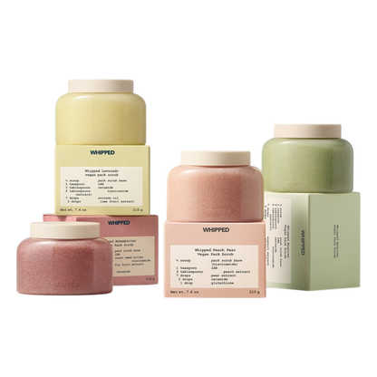 WHIPPED Vegan Pack Scrub 210g (Muhwabutter / Mugtree / Lavocado)