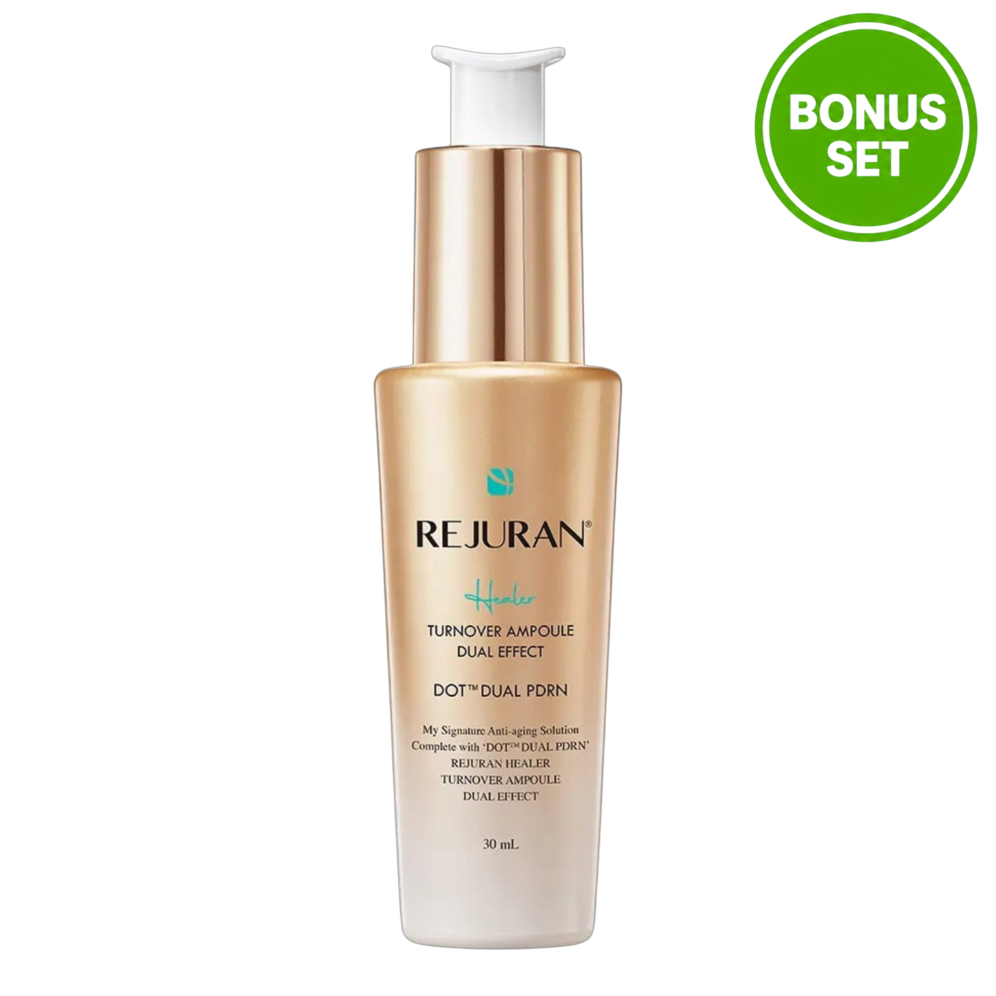 REJURAN HEALER TURNOVER AMPOULE DUAL EFFECT 30ML + 7ML (BONUS SET)