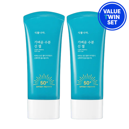 SIKMULNARA LIGHT WATERY SUN GEL SPF50+ PA++++ 60ml + 60ml (Value Twin Set)