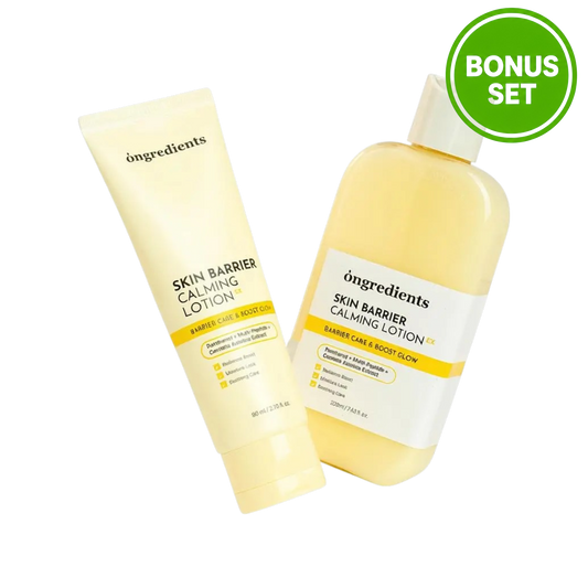 ONGREDIENTS SKIN BARRIER CALMING LOTION 220ML + 80ML BONUS SET