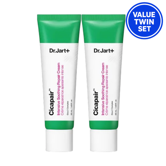 DR.JART+ CICAPAIR INTENSIVE SOOTHING REPAIR CREAM 50ML + 50ML (VALUE TWIN SET)