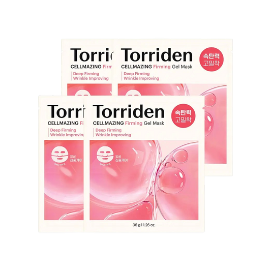 Torriden CELLMAZING Low Molecular Collagen Firming Gel Mask 4 Sheets