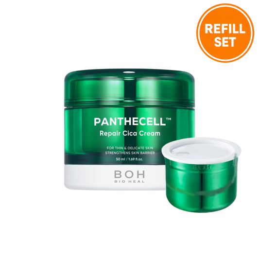 BIOHEAL BOH PANTHECELL REPAIR CICA CREAM 50ML + 50ML REFILL SET
