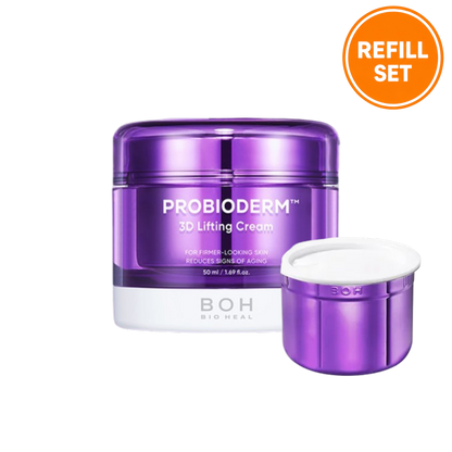 BIOHEAL BOH PROBIODERM 3D LIFTING CREAM 50ML + 50ML REFILL SET