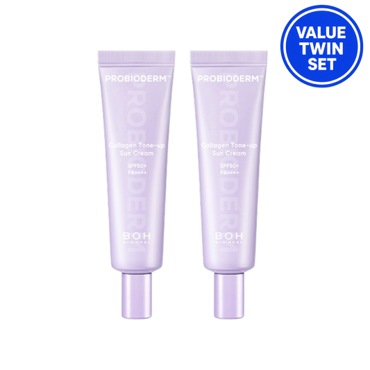 BIOHEAL BOH Probioderm Collagen Tone-up Sun Cream SPF50+ PA++++ 50ml + 50ml Value Twin Set
