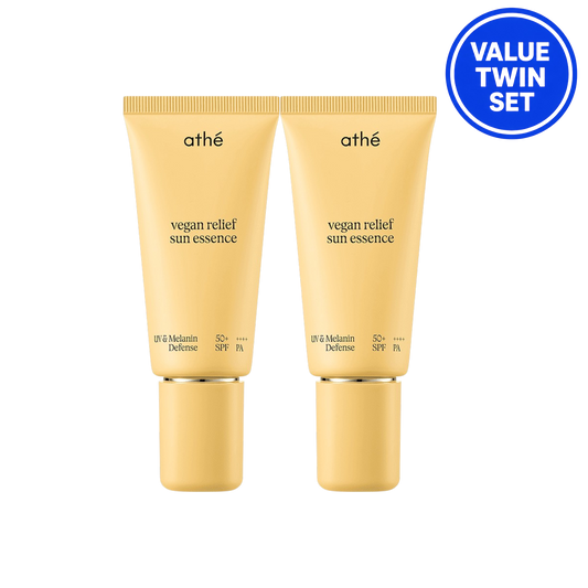 ATHE Vegan Relief Sun Essence EX 50ml + 50ml Value Twin Set