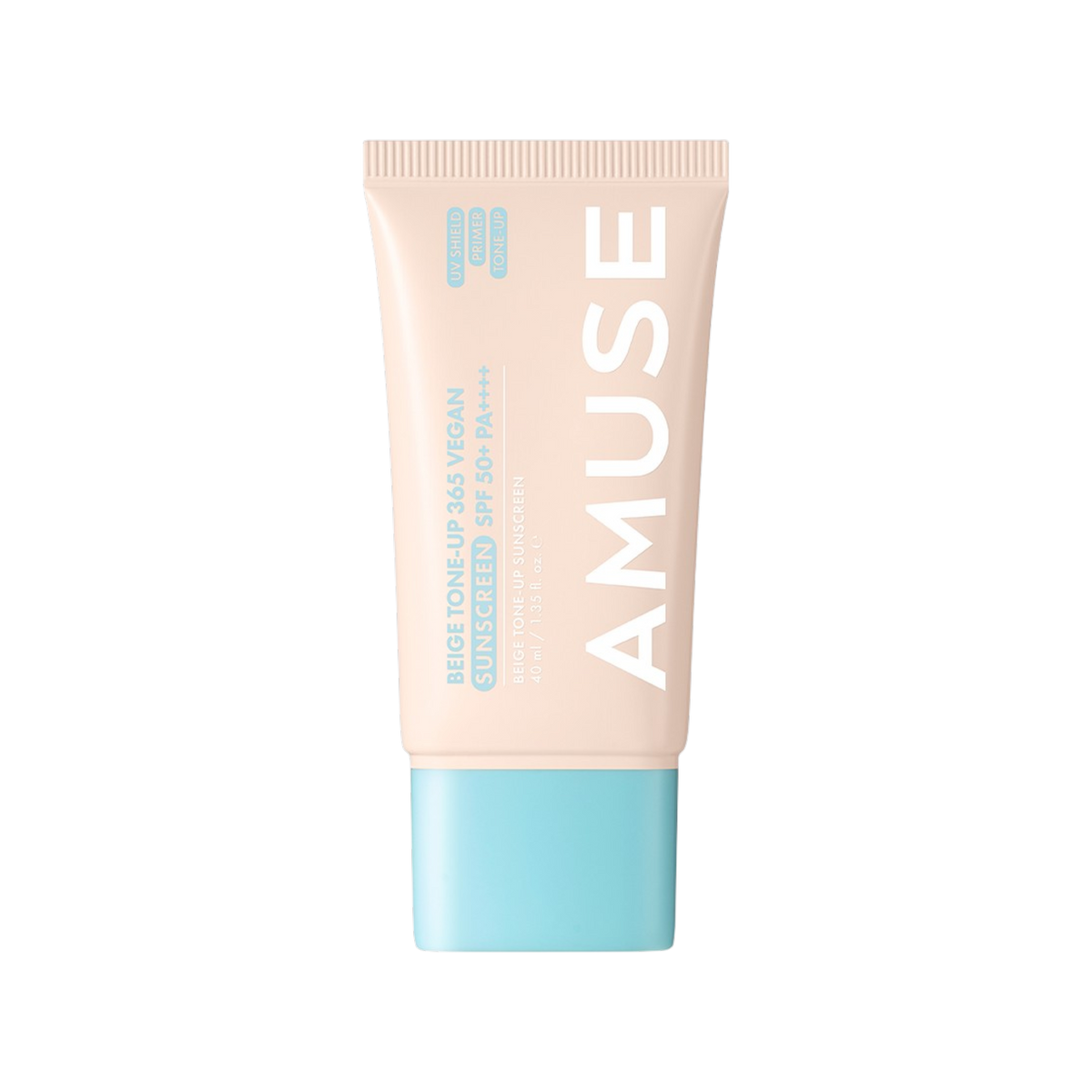 AMUSE Beige Tone-Up 365 Vegan Sunscreen SPF50+ PA++++ 40 ml
