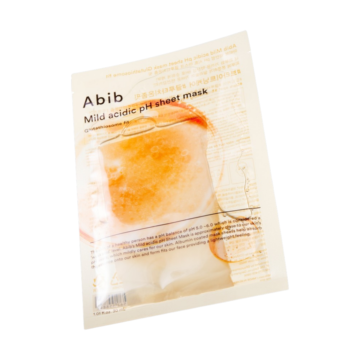 Abib Mild Acidic pH Sheet Mask Collection (30ml × 10 Sheets) - 5 Types