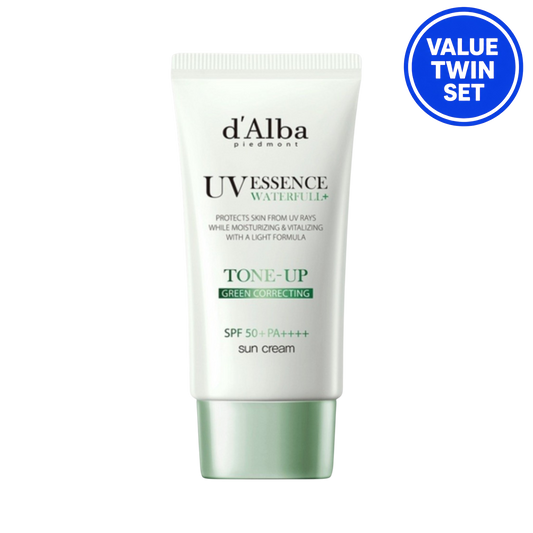 d'Alba Tone-Up Green Correcting Sun Cream SPF50+ PA++++ 50ML+50ML (Duo Set)