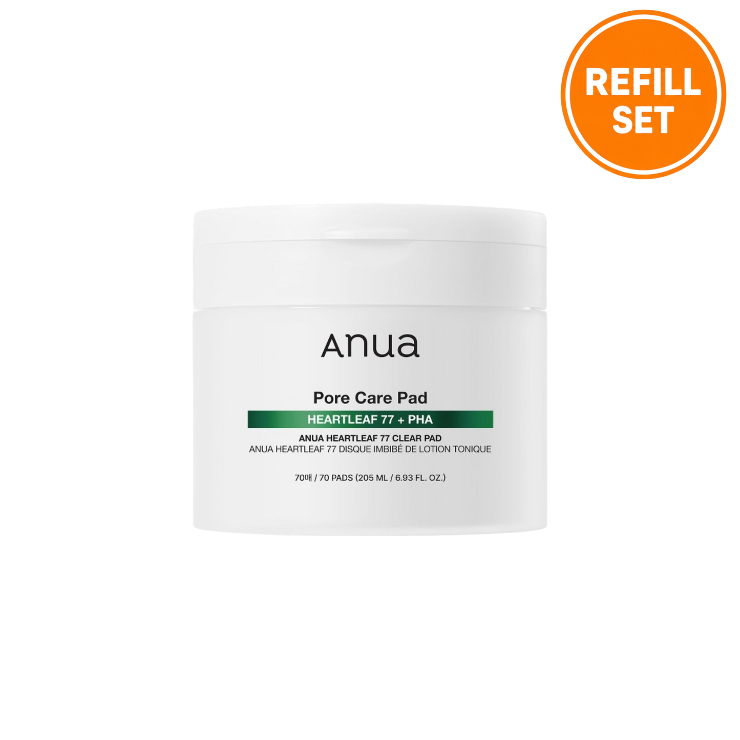 ANUA Pad Full Size + Refill Set - 3 Types (Heartleaf / PDRN / Catechin)