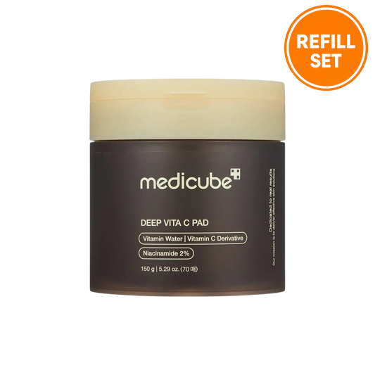 MEDICUBE Deep Vita C Pad 70 Pads + 70 Pads Refill Set