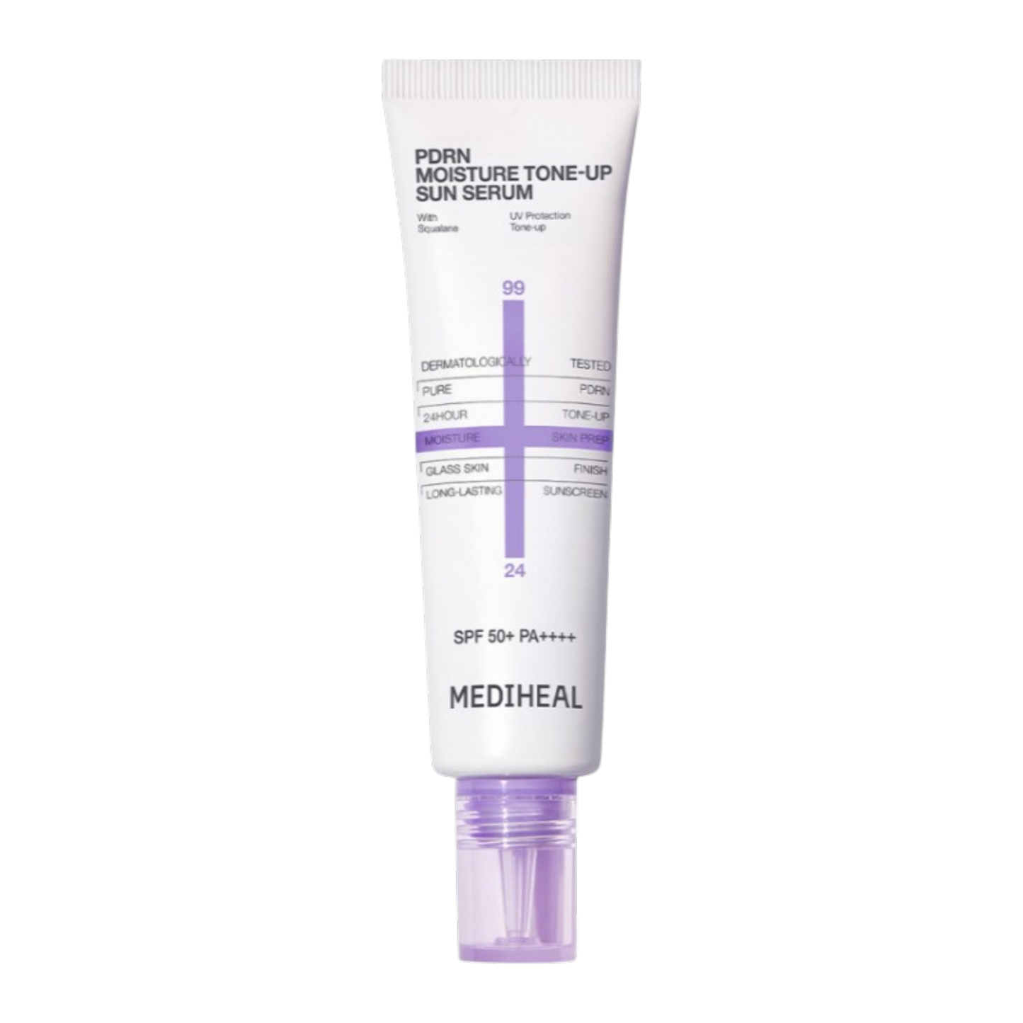 MEDIHEAL PDRN Moisture Tone-Up Sun Serum 50g SPF50+ PA++++