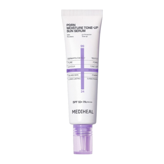 MEDIHEAL PDRN Moisture Tone-Up Sun Serum 50g SPF50+ PA++++