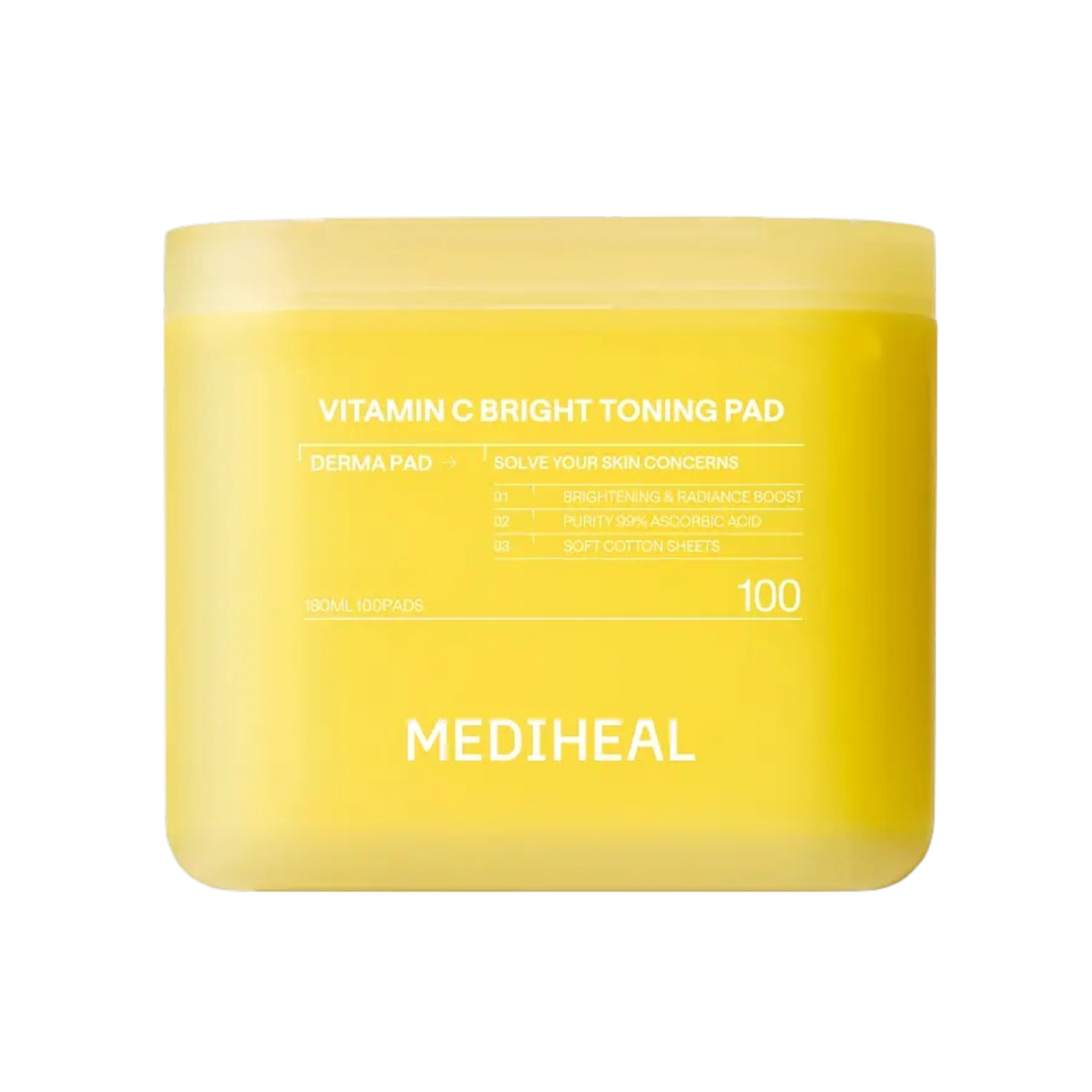 MEDIHEAL Derma Pad 100 Pads + 100 Pads Refill Set (7 Types)