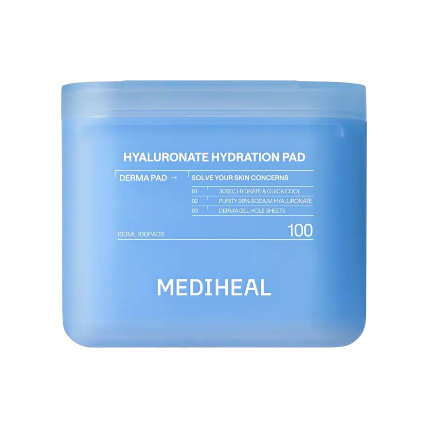 MEDIHEAL Derma Pad 100 Pads + 100 Pads Refill Set (7 Types)