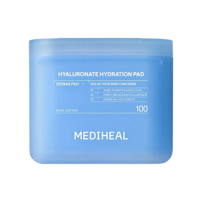 MEDIHEAL Derma Pad 100 Pads + 100 Pads Refill Set (7 Types)