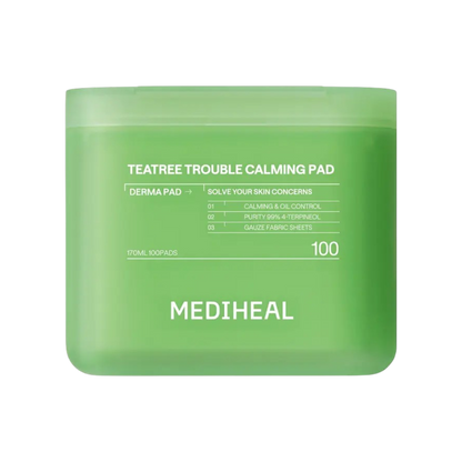 MEDIHEAL Derma Pad 100 Pads + 100 Pads Refill Set (7 Types)