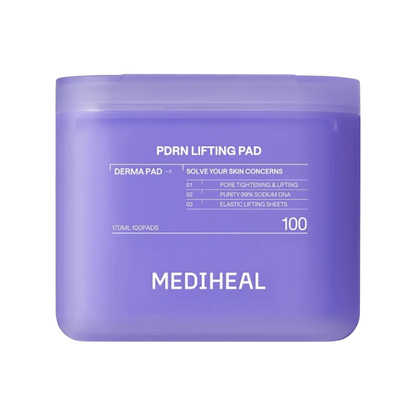MEDIHEAL Derma Pad 100 Pads + 100 Pads Refill Set (7 Types)