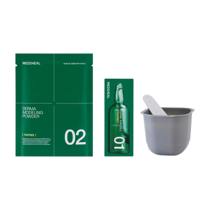 MEDIHEAL Derma Modeling Pack &  Ampoule 5 Types (Madecassoside Blemish / Teatree / Hyaluronate / Collagen / Vitamin)