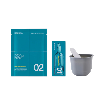 MEDIHEAL Derma Modeling Pack &  Ampoule 5 Types (Madecassoside Blemish / Teatree / Hyaluronate / Collagen / Vitamin)