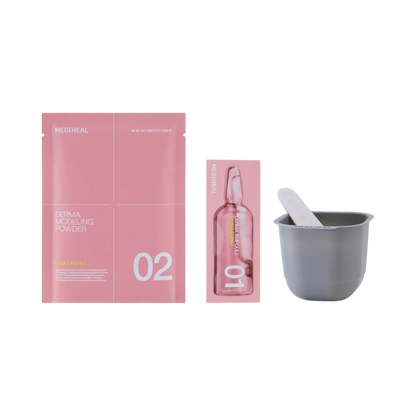 MEDIHEAL Derma Modeling Pack &  Ampoule 5 Types (Madecassoside Blemish / Teatree / Hyaluronate / Collagen / Vitamin)