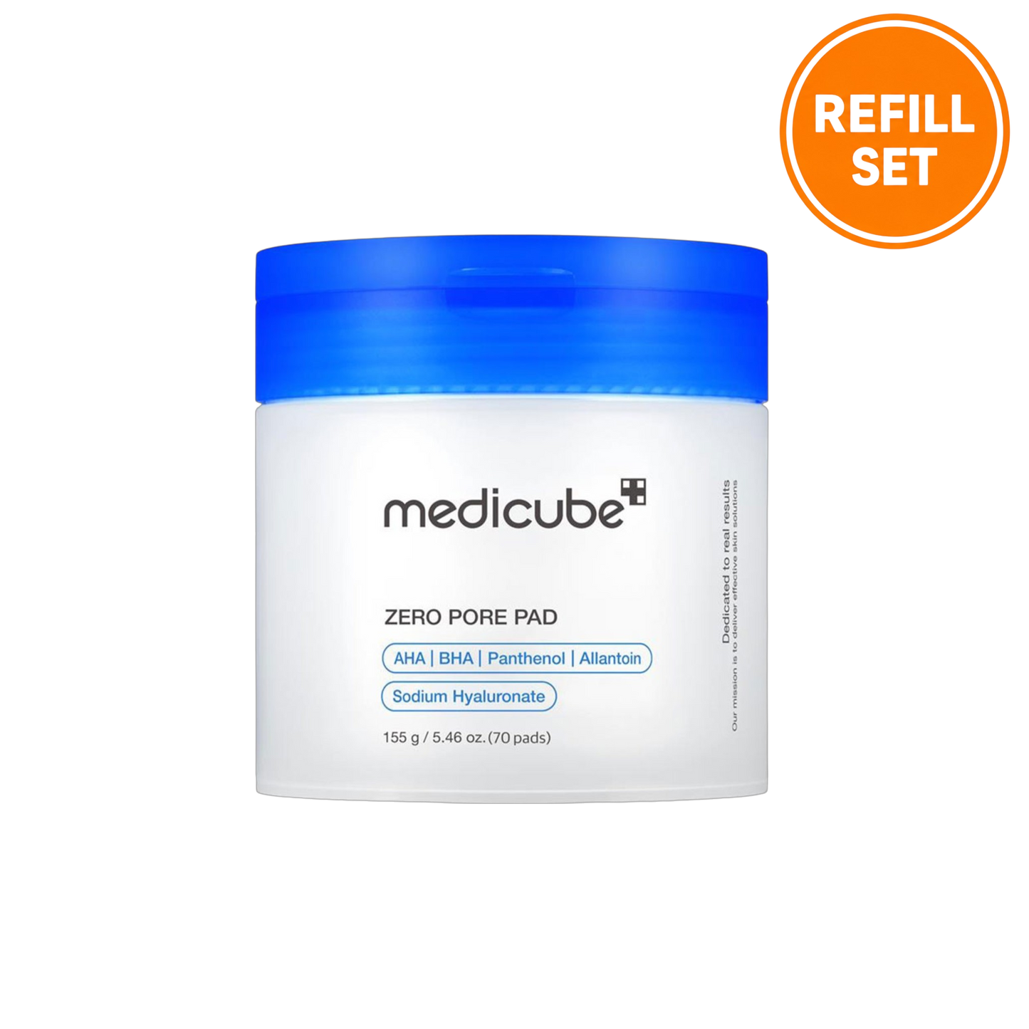 MEDICUBE Zero Pore Pad 70 Pads + 70 Pads Refill Set