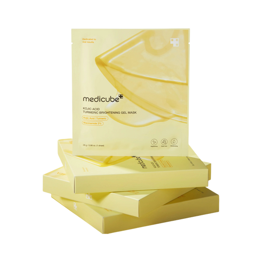 Medicube Kojic Acid Turmeric Brightening Gel Mask 4 Sheets