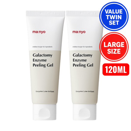 MANYO Galactomy Enzyme Peeling Gel Large Size 120ml + 120ml Value Twin Set