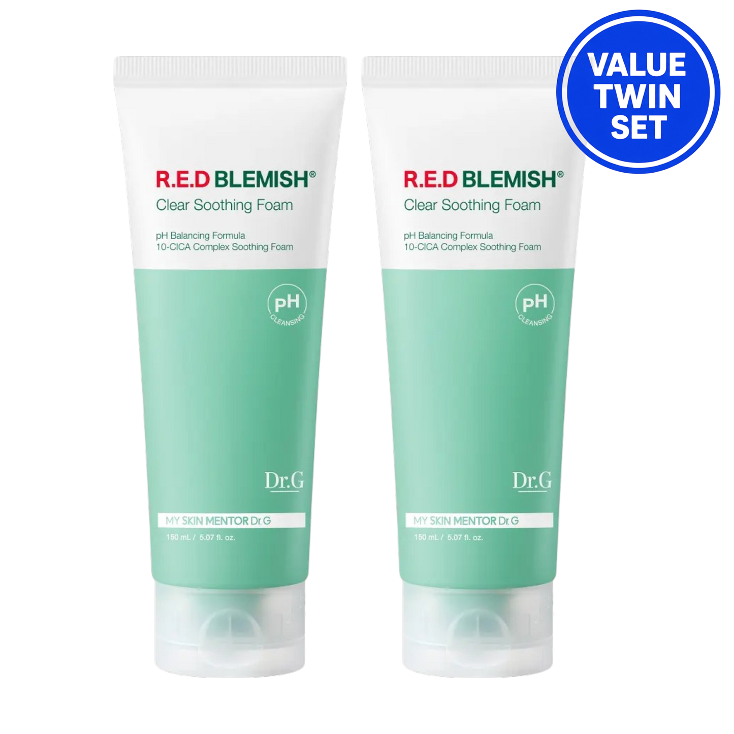 DR.G R.E.D Blemish Clear Soothing Foam Value Twin Set (150ml+150ml)