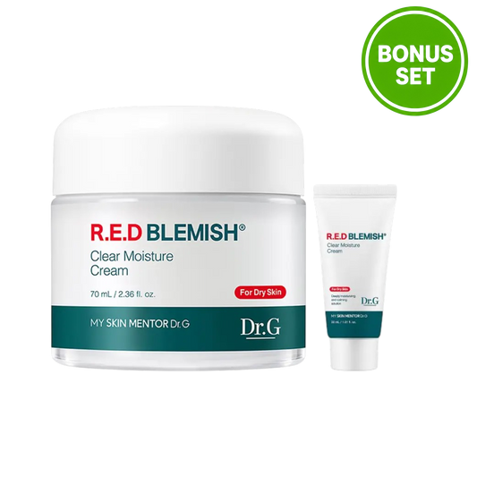DR.G R.E.D BLEMISH CLEAR MOISTURE CREAM 70ML + 30ML BONUS SET