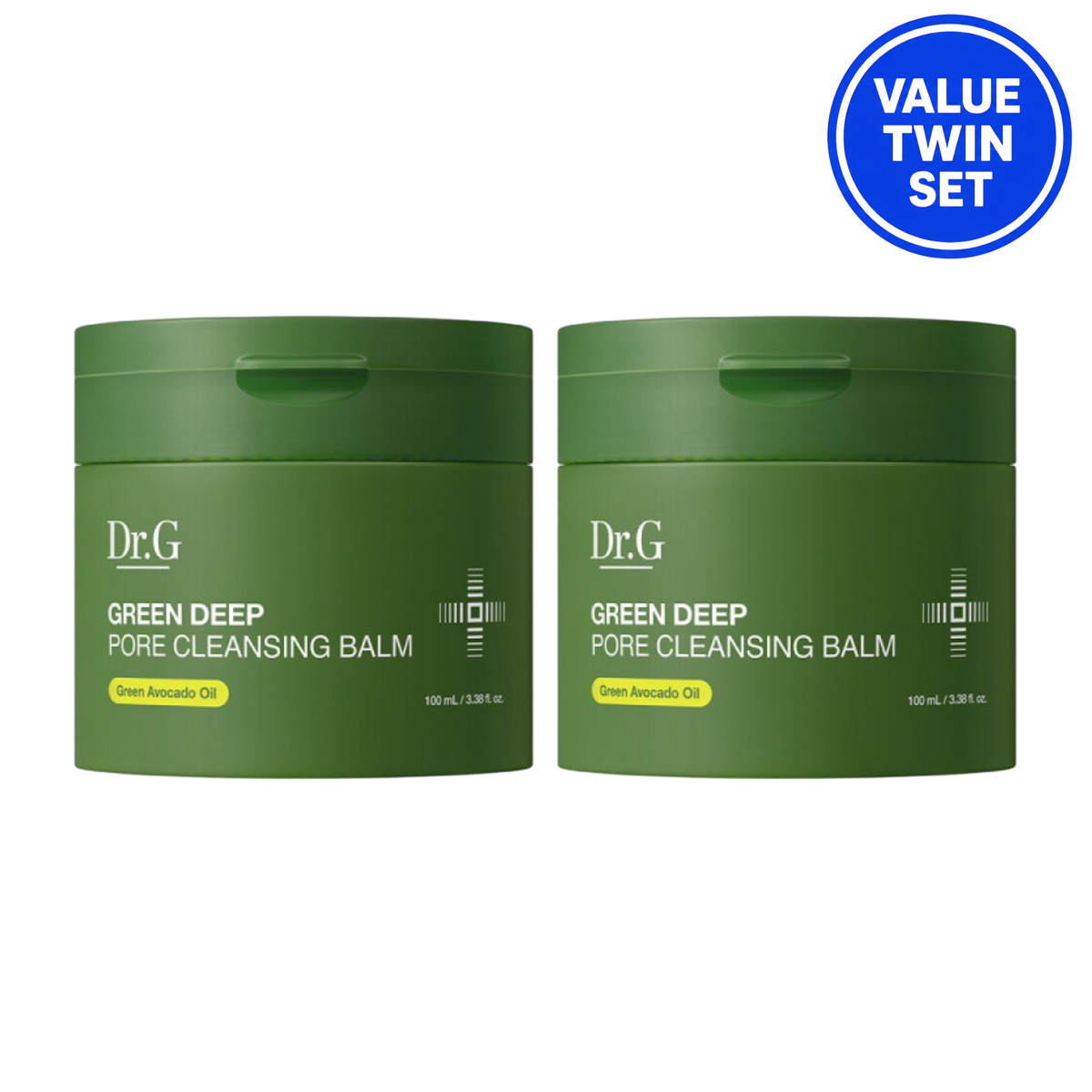 DR.G Green Deep Pore Cleansing Balm 100ml + 100ml Value Twin Set