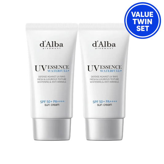 d'Alba UV Essence Sun Cream SPF50+ PA++++ 50ml + 50ml Twin Value Set