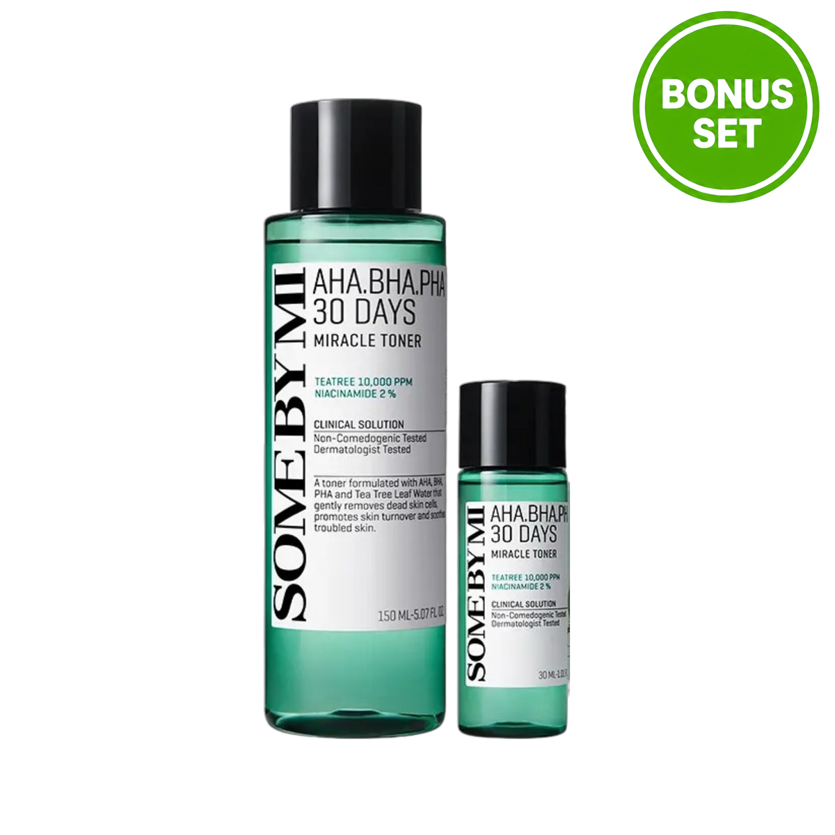 SOME BY MI AHA.BHA.PHA 30 Days Miracle Toner 150ml + 30ml Bonus Set